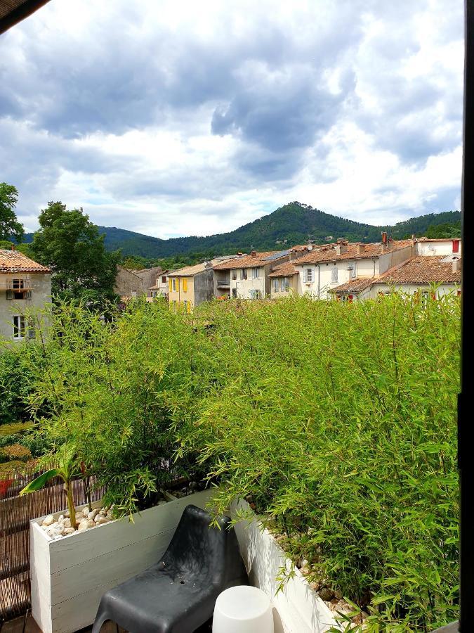 Duplex Avec Spa Et Terrasse En Plein Centre Du Village Saint-Jean-du-Gard Esterno foto